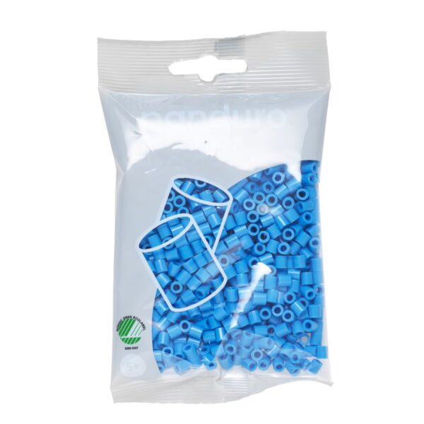 Panduro strijkkralen - 1000 stuks - 00 blue - Afbeelding 1