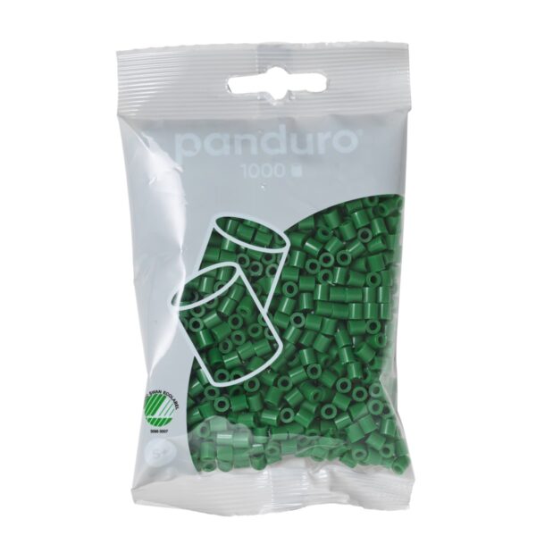 Panduro strijkkralen - 1000 stuks - 10 green - Afbeelding 1