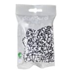 Panduro strijkkralen - 1000 stuks - 51 mix stripes black&white
