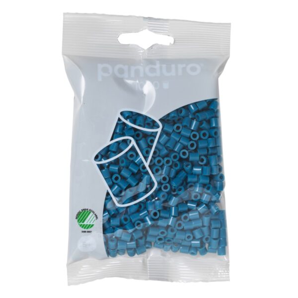Panduro strijkkralen - 1000 stuks - 83 petrol blue - Afbeelding 1
