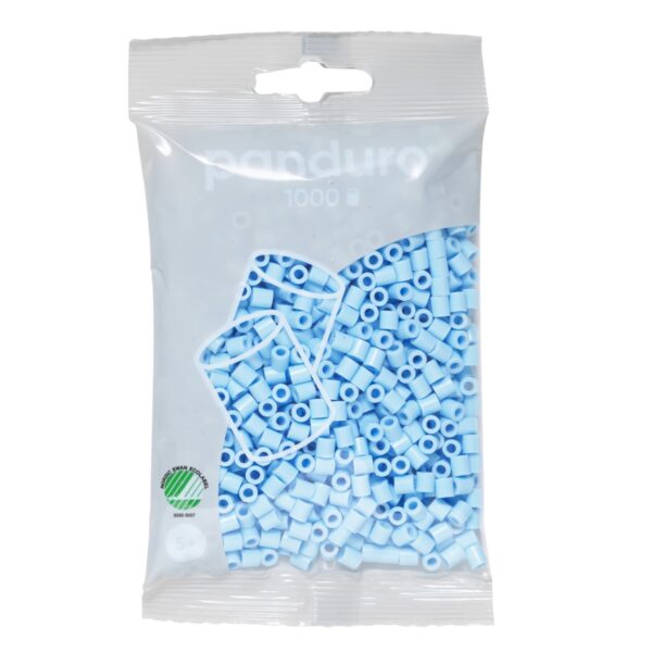Panduro strijkkralen - 1000 stuks - 97 pastel ice blue - Afbeelding 1