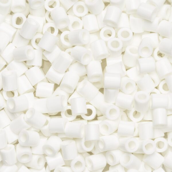Panduro strijkkralen - 6000 stuks - 108 white - Afbeelding 1