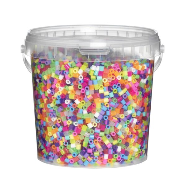 Panduro strijkkralen - 10.000 stuks - 115 mix tutti frutti - Afbeelding 1