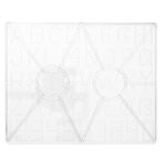 Panduro strijkkralen - onderplaat letters&cijfers