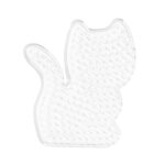 Panduro strijkkralen - onderplaat kat