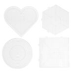 Panduro strijkkralen - onderplaten groot - 4 stuks