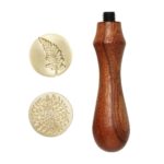 Waxstempels - blad en bloem