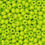 Rocailles - 6/0 - limoen
