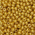 Rocailles - 6/0 - licht goudkleurig
