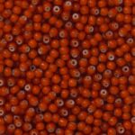 Rocailles - 9/0 - oranje witte kern