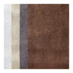 Kunstleer metallic - 20x30 cm - 4 stuks