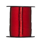 Cadeaulint - 25 meter - rood metallic