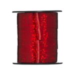 Cadeaulint - 25 meter - rood holografisch