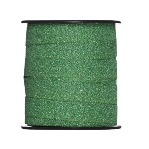 Cadeaulint - 25 meter - groen glitter