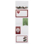 Cadeau etiketten - 125 stuks - Kerst