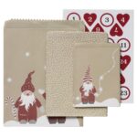 Cadeauzakjes - 24 stuks - kabouters