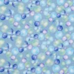 Stof katoen - 50x70 cm - bubbels