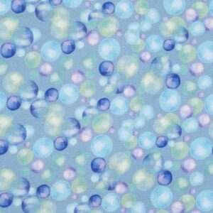 Stof katoen - 50x70 cm - bubbels