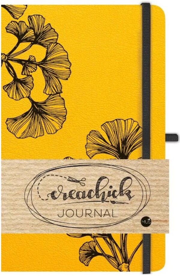 CreaChick journal - okergeel - Afbeelding 1