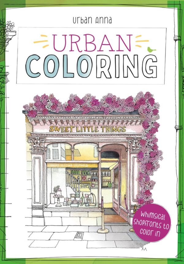 Kleurboek - Urban Anna - Urban Coloring - Afbeelding 1