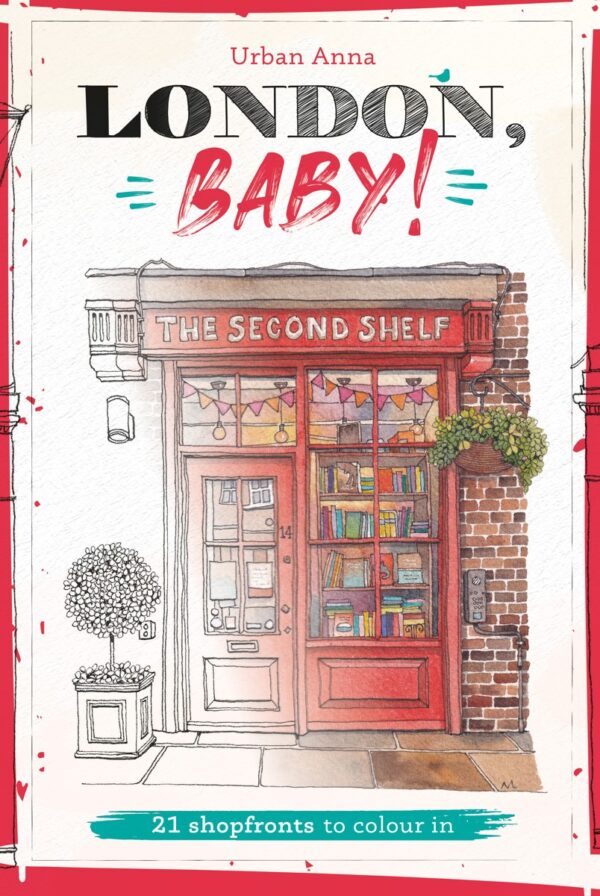 Kleurboek - Urban Anna - London, Baby! - Afbeelding 1