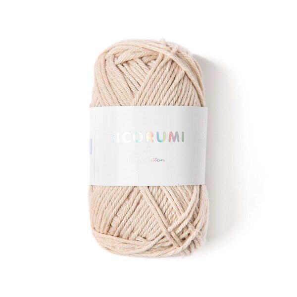 Ricorumi katoengaren - 25 gram - 54 ecru - Afbeelding 1