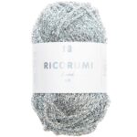 Ricorumi mix garen - 10 gram - 001 zilver