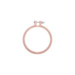 Borduurring kunststof - 10,1 cm - roze