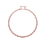 Borduurring kunststof - 17,8 cm - poeder