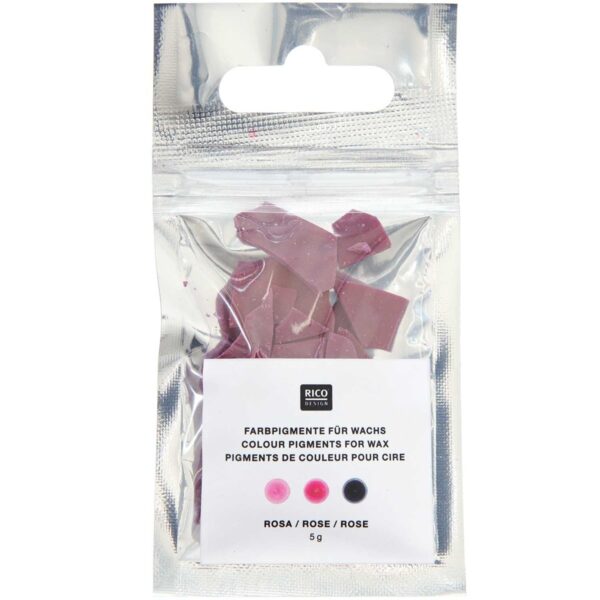 Kaarsen pigment - 5 gram - roze - Afbeelding 1