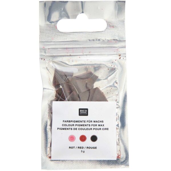 Kaarsen pigment - 5 gram - rood - Afbeelding 1