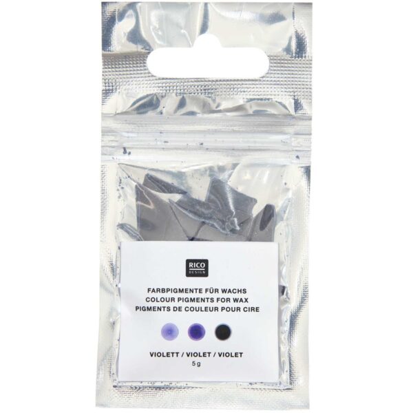 Kaarsen pigment - 5 gram - violet - Afbeelding 1