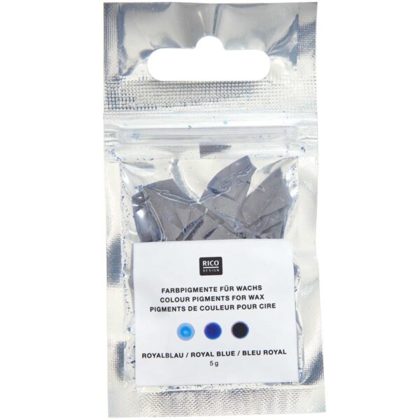 Kaarsen pigment - 5 gram - koningsblauw - Afbeelding 1