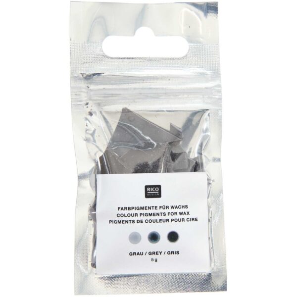 Kaarsen pigment - 5 gram - grijs - Afbeelding 1