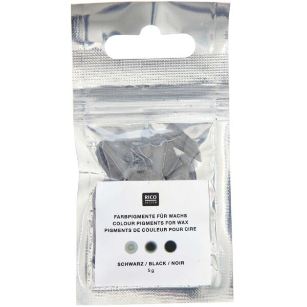 Kaarsen pigment - 5 gram - zwart - Afbeelding 1