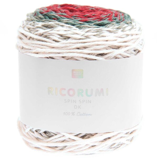 Ricorumi Spin Spin - 50 gram - 024 Kerstmis - Afbeelding 1
