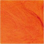 Viltwol - 50 gram - oranje