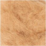 Viltwol - 50 gram - lichtbruin