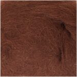 Viltwol - 50 gram - bruin