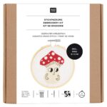 Rico Design borduurpakket - kruissteek paddenstoel