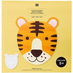 Kids schilderen op nummer set - tijger