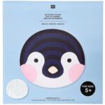 Kids schilderen op nummer set - pinguïn