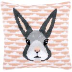 Borduurpakket - spansteek kussen - Yvonne