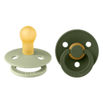 Fopspeen Bibs Sage/Hunter Green 0-6mnd 2st