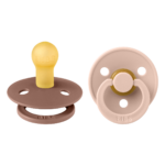 Fopspeen Bibs Woodhuck/Blush 6-18mnd 2st