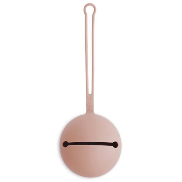 Speenhouder Mushie Siliconen 7001001 Blush - Afbeelding 1