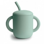 Rietjesbeker Mushie Cambridge Blue