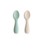 Lepels Mushie Siliconen Small Cambridge Blue/Shifting Sand 2st