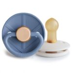 Fopspeen FRIGG Little Viking 0-6mnd Ocean View/Cream 2st