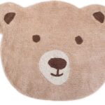 Vloerkleed KidsDepot Beer Beige/Brown